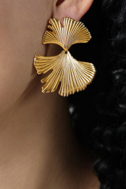 Tropical 18K Gold Plated Earrings